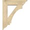 Ekena Millwork Imperial Traditional Rough Sawn Bracket w/ Offset Brace, Douglas Fir, 8"W x 30"D x 36"H BKT0806X30X36IMP01RDF - alternate 3